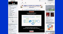 Desktop Screenshot of heeza.fr